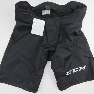 CCM Pro Stock OHL CHL QMJHL Hockey Player Girdle Pant Shell 9K XL Black NWT