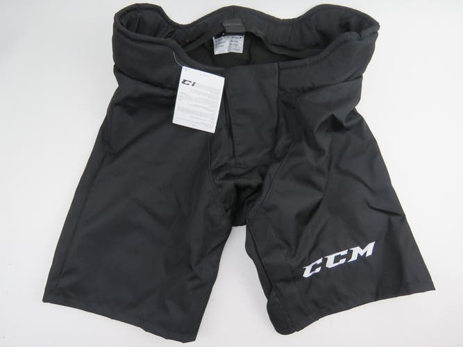 CCM Pro Stock OHL CHL QMJHL Hockey Player Girdle Pant Shell 9K XL Black NWT