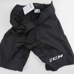 CCM Pro Stock OHL CHL QMJHL Hockey Player Girdle Pant Shell 9K Large Black NWT