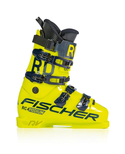 New 2022 Fischer RC4 Podium RD 130 Ski Boots; Size: 26.5