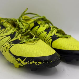 Men's 9.5 adidas X 15.3 FG / AG Yellow/Black