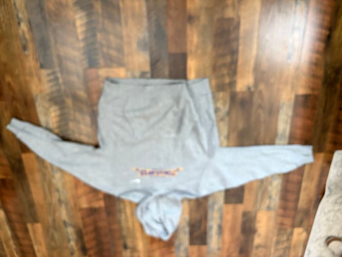 Gray Men's Large Nike Sweatshirt New Hampshire tomahawks lacrosse