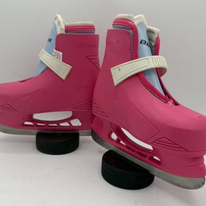 Pink Bauer Lil Champ Hockey Skates - Youth 8/9