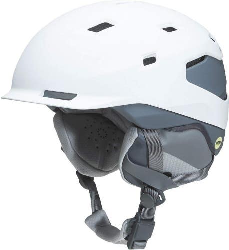 SMITH Quantum MIPS Snow Helmet Matte White / Charcoal Size Small