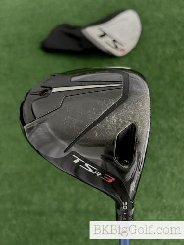 Titleist TSr3 9.0 Driver w Headcover / Stiff
