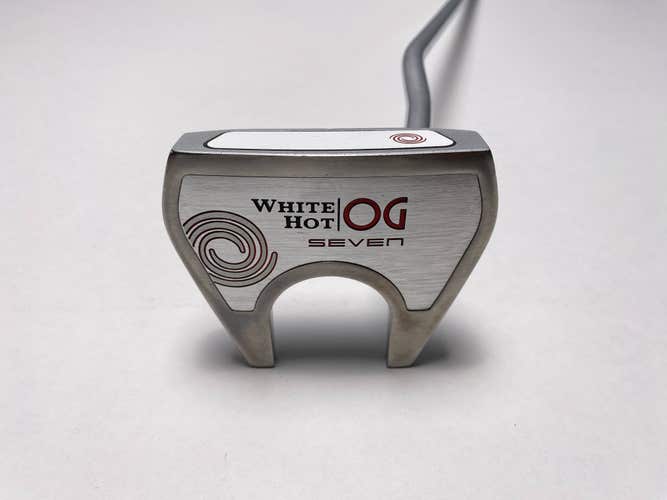 Odyssey White Hot OG 23 Seven Putter 34" Superstroke Pistol 1.0 Mens RH