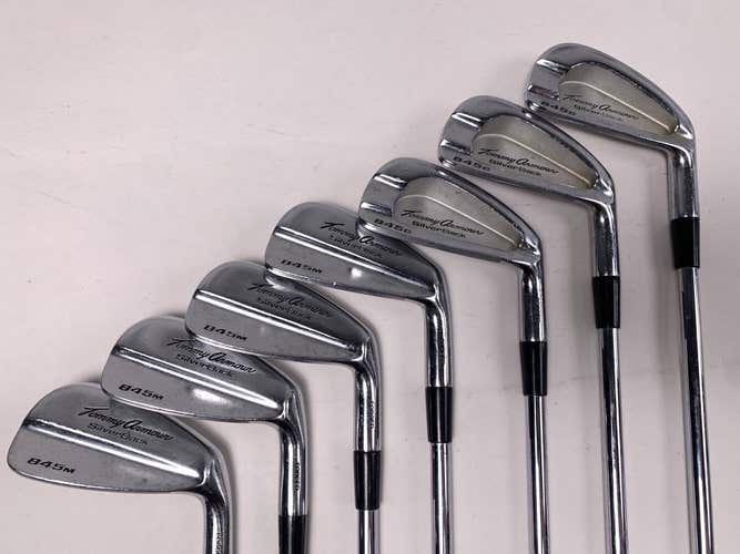 Tommy Armour 845C/M Silverback Iron Set 4-PW Dynamic Gold R300 Regular RH