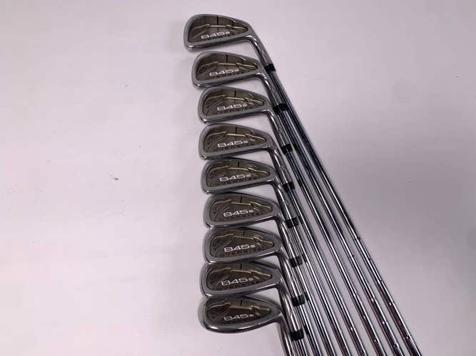 Tommy Armour 845 S Oversize Iron Set 3-PW+GW Tour Step 3 Regular Steel Mens RH