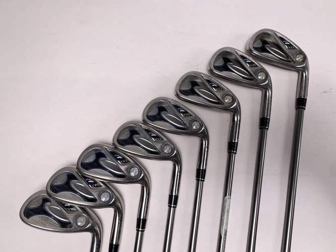 TaylorMade R7 Draw Iron Set 5-PW+GW+SW REAX 45g Ladies RH