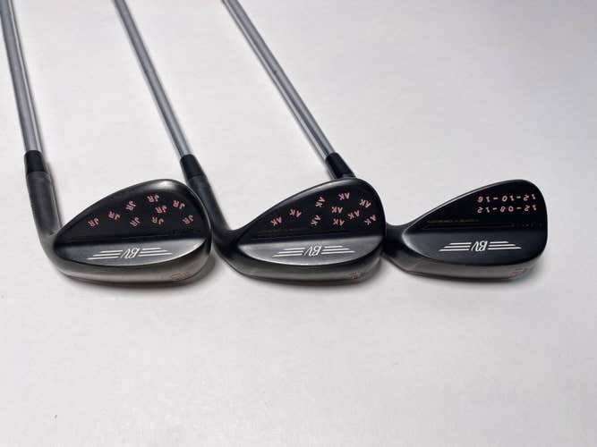 Titleist Vokey SM9 Jet Black Wedge Set 50*8 | 54*10 | 60*10 XStiff RH