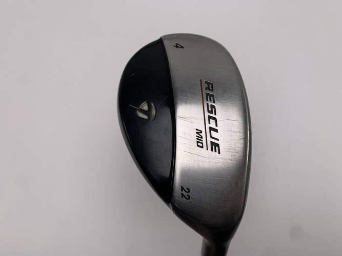 TaylorMade Rescue Mid 4 Hybrid 22* Fujikura Speeder 904 Stiff Graphite Mens RH