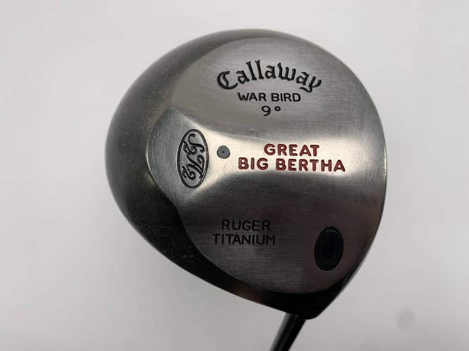 Callaway Big Bertha Warbird Driver 9* Osborne Golf Wizard Regular RH -1''