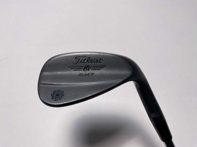 Titleist Vokey SM7 Jet Black Gap Wedge GW 50* 8 Bounce F-Grind RH