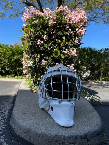 Senior Medium Bauer 950 Goalie Mask (Used)