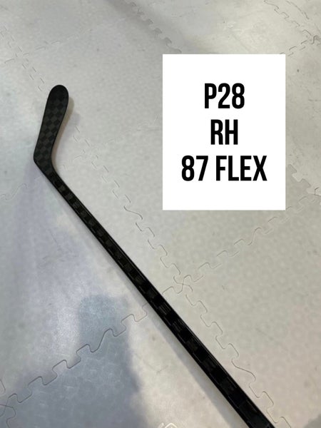 Senior(1x)Right P28 87 Flex 67” ProBlackStock™ Unbranded Blackouts Pro Stock Nexus Hockey Sticks