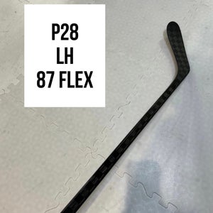 Senior(1x)Left P28 87 flex 67” ProBlackStock™ Unbranded Blackouts Pro Stock Hockey Sticks