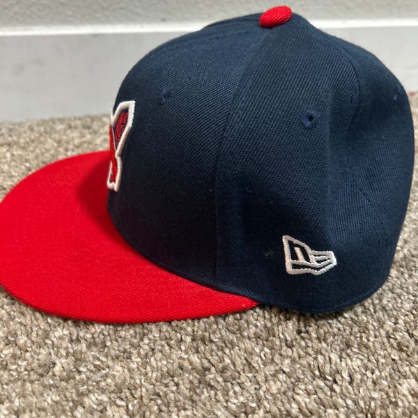 VTG New Era 59FIFTY Cleveland Indians Chief Wahoo Hat 7 1/8