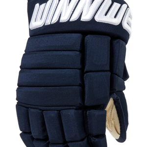 Winnwell Classic Pro 4-Roll Gloves 12" (New) Navy