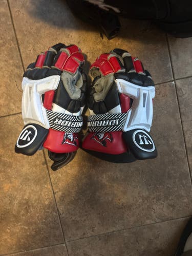 Warrior Burn XP Lacrosse Gloves (Used)