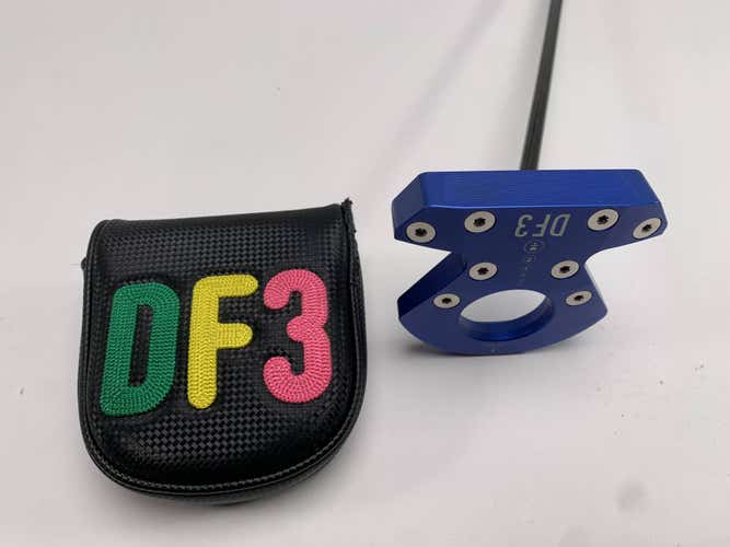 L.A.B. Golf DF3 Blue Putter 35" - 71* Lie Mens RH HC