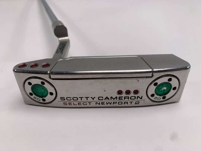 LEFTY Scotty Cameron Select Newport 2 2018 Putter 34" Mens LH