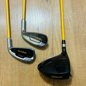 Junior Wilson Right Handed Golf Club Set (3) - Rookie Tour