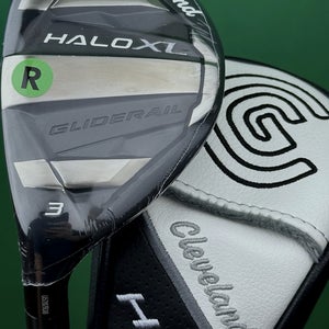 Cleveland Halo XL Rescue 3-Hybrid 18* LEFT Hand Regular Flex Tensei AV Blue LH