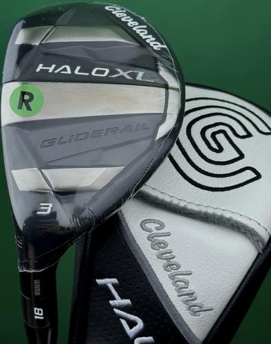 Cleveland Halo XL Rescue 3-Hybrid 18* LEFT Hand Regular Flex Tensei AV Blue LH