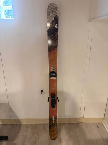 Unisex 2025 4FRNT 187 cm All Mountain MSP 107 Skis Without Bindings (Used)