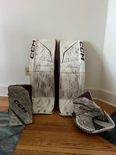 34" CCM EFlex 6 Regular Goalie Full Set Pro Stock (Used)