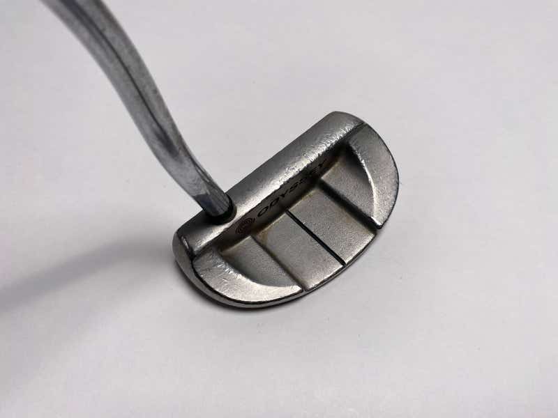 Putter Odyssey White Steel #5 35 Pouces Droitier – Modèle Mallet, Reconditionné