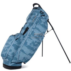 PING 2026 Hoofer Lite 231 Golf Stand Carry Bag 4-Way Divider Color: Blue Isles