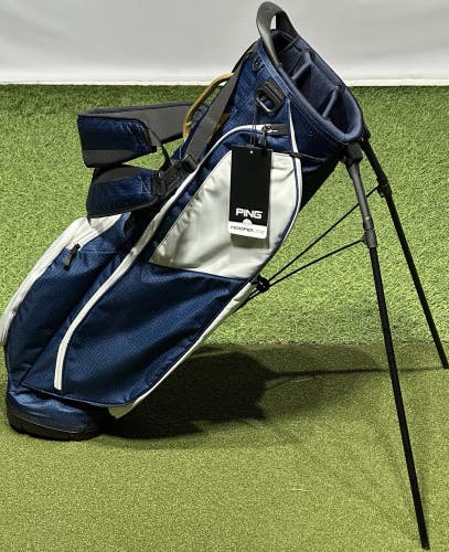 PING Hoofer Lite 4-Way Stand Carry Golf Bag Color: Blue Coral - No Logo - NEW!