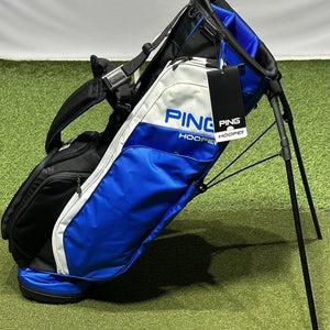 PING Hoofer 231 Golf Stand Carry Bag 5-Way Divider Color: Royal/Black/White New!
