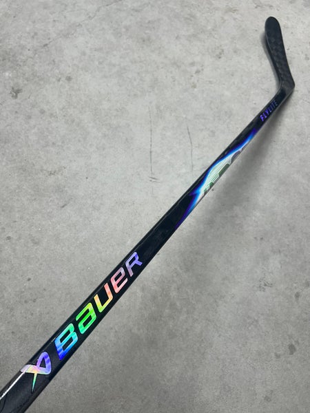 87 Flex P28 Senior Bauer Flylite Left Hand Hockey Stick Pro Stock (Used)