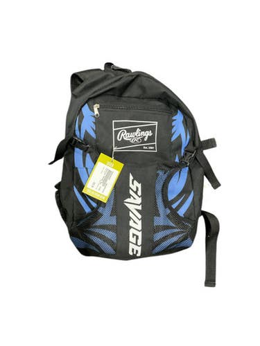 Used Rawlings SAVAGE BAG BB/SB Player Carry Bag Black 11834-S000046909
