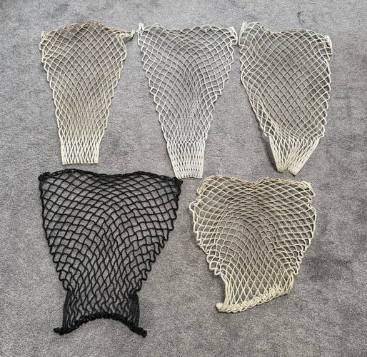 Bundle of StringKing Grizzly 12 Diamond Goal Mesh 5 Pieces Used