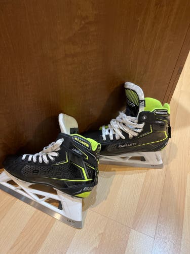 2021 Bauer GSX Hockey Goalie Skates Regular Width 7.5 (Used)