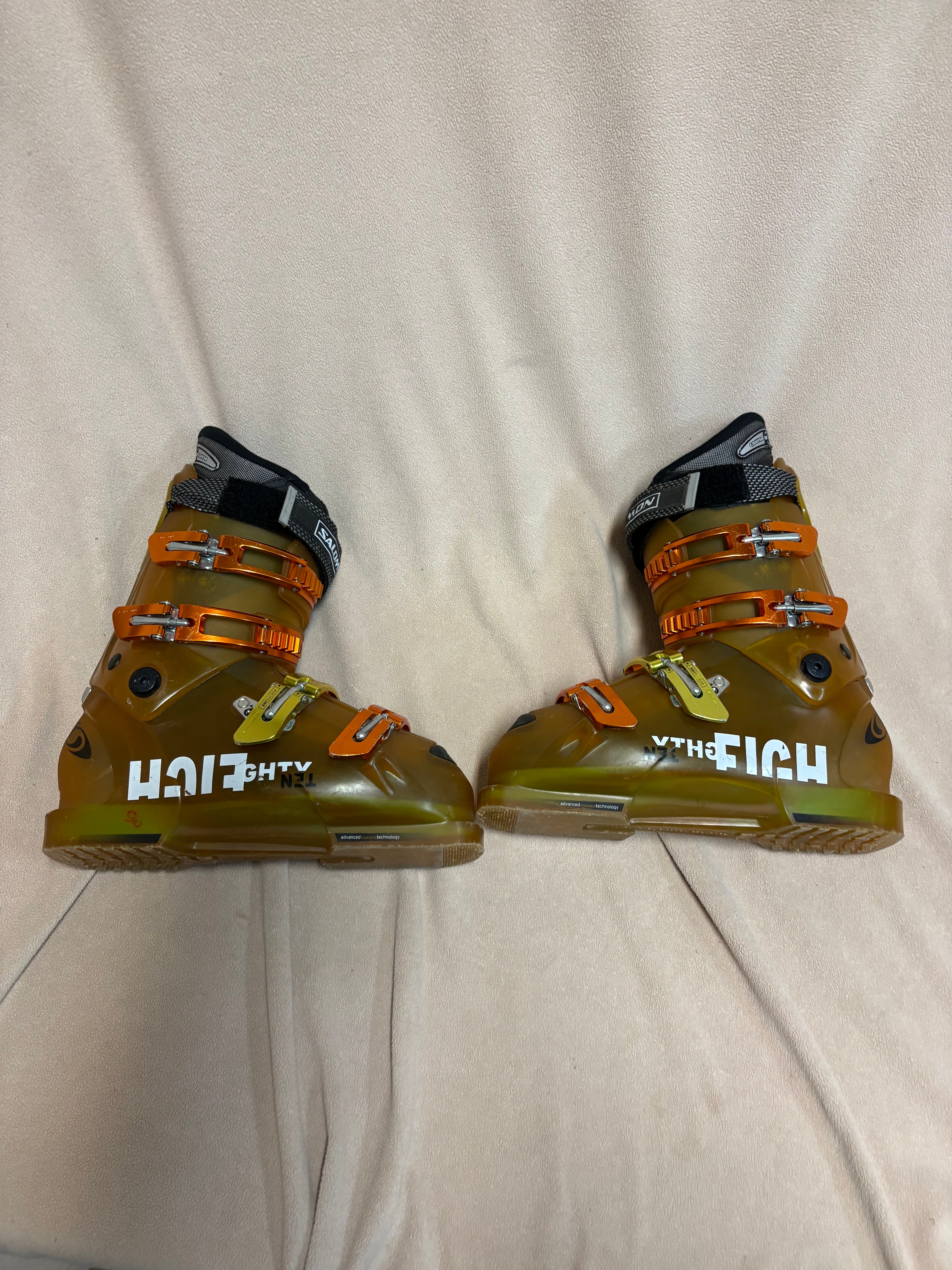 Men's Salomon Falcon 9 All Mountain Ski Boots Soft Flex (Used