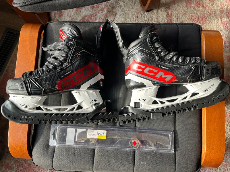 2023 CCM JetSpeed FT6 Hockey Skates Wide Width 7.5 (Used)