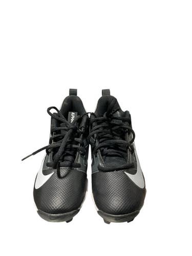 Used Nike ALPHA BB/SB Cleats Black Junior 02.5 11834-S000046812