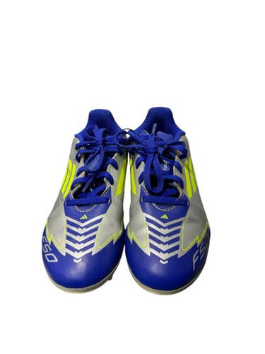 Used Adidas Soccer Cleats Royal Blue Junior 02.5 11834-S000046813