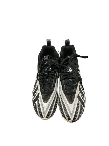 Used Adidas FREAK CLEATS BB/SB Cleats Black And White Junior 04.5 11834-S000046832