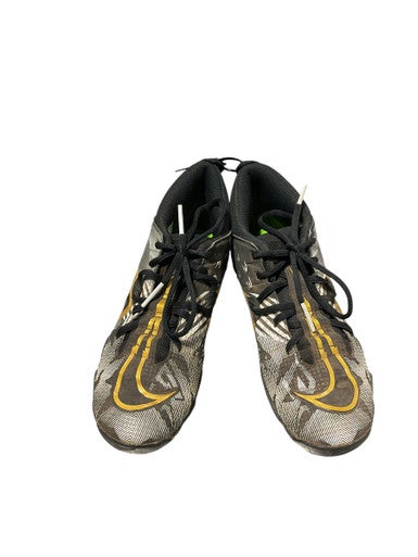 Used Nike ALPHA GOLD CLEATS BB/SB Cleats Vegas Gold Junior 04 11834-S000046834