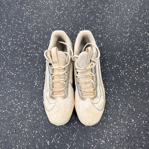 Used Nike LAX Cleats Mens White Senior 8.5 11849-S000036928