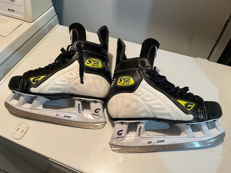 Graf Supra 605 Hockey Skates Regular Width 8.5 (Used)