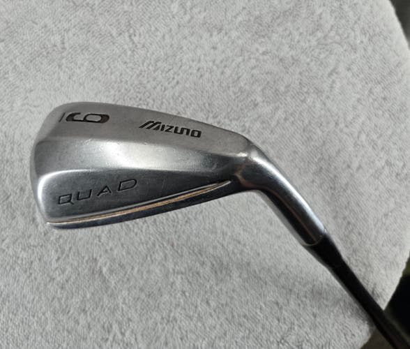 Men's 9 Iron Mizuno Right Handed Stiff Flex Graphite Shaft (Used)