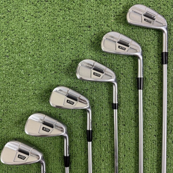 READ Adams XTD Forged Iron Set 5-PW KBS Tour C-Taper 120 Stiff Flex