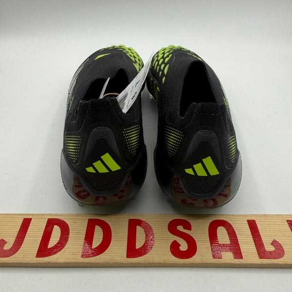 Adidas Predator Elite Laceless FG Soccer Cleats JI1078 Men Size 7.5 Women 8.5 Adidas Predator Elite Laceless FG Electric Stealth Pack  main image 3