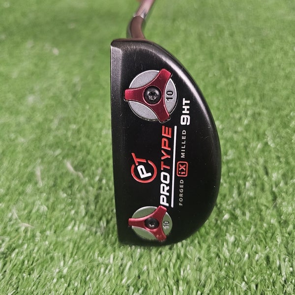 Odyssey Prototype PT 9HT Putter iX Forged Milled Mid Mallet 35" Putter Black